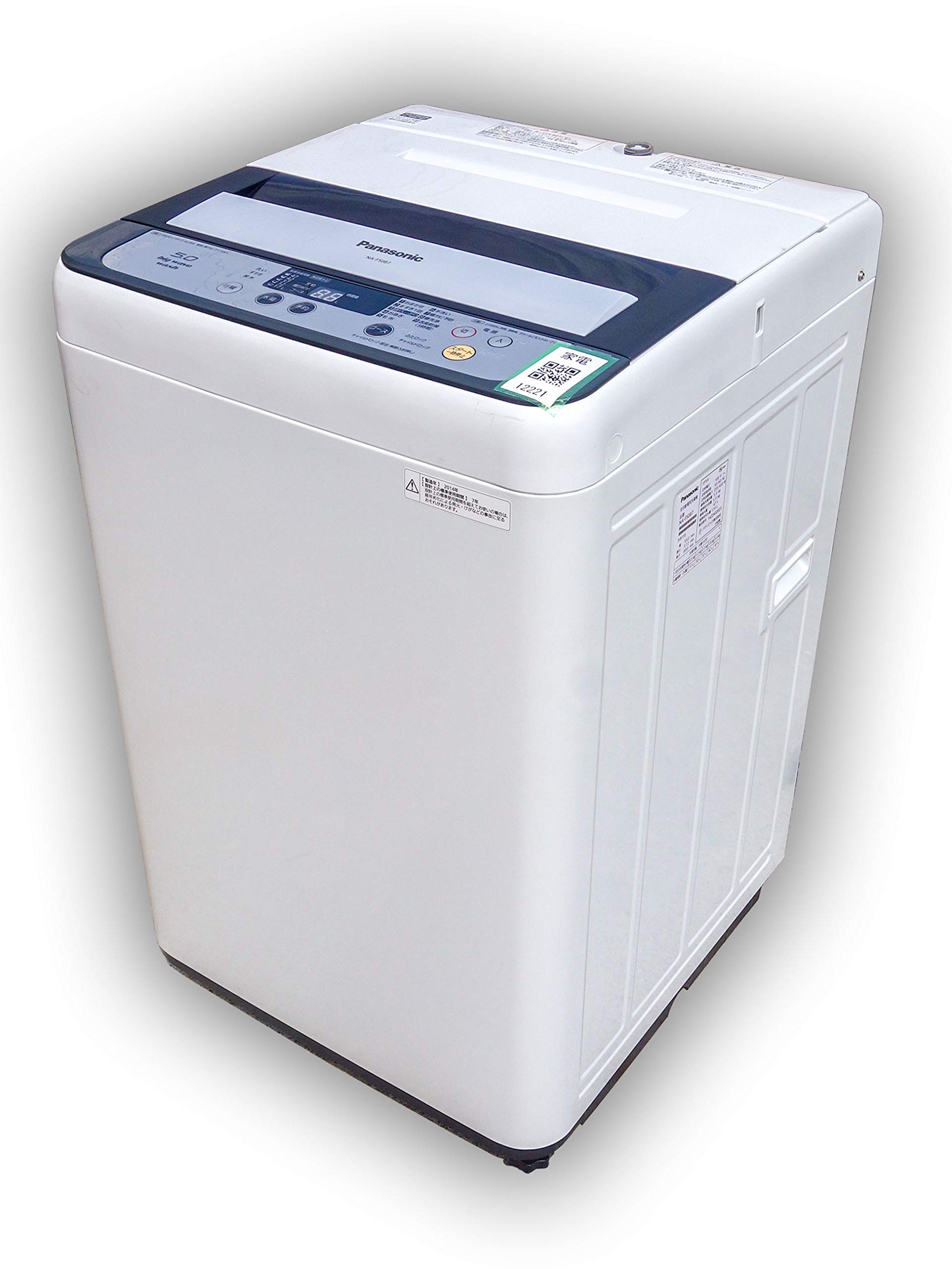 Amazon.co.jp: D▽パナソニック 洗濯機 2014年 5.0kg 送風乾燥