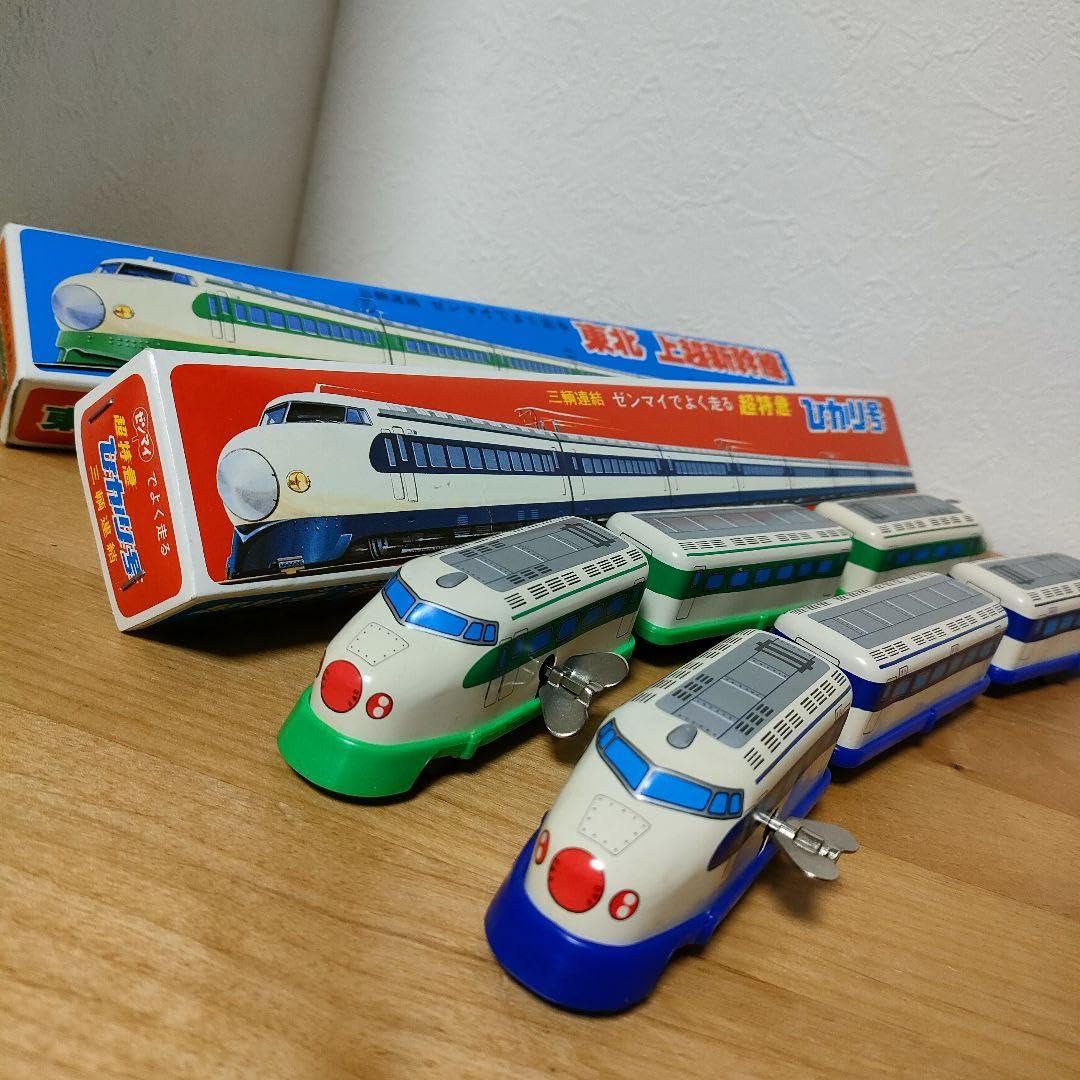 Amazon.co.jp: 東北 上越新幹線 三輛連結 超特急 ひかり号 レトロ