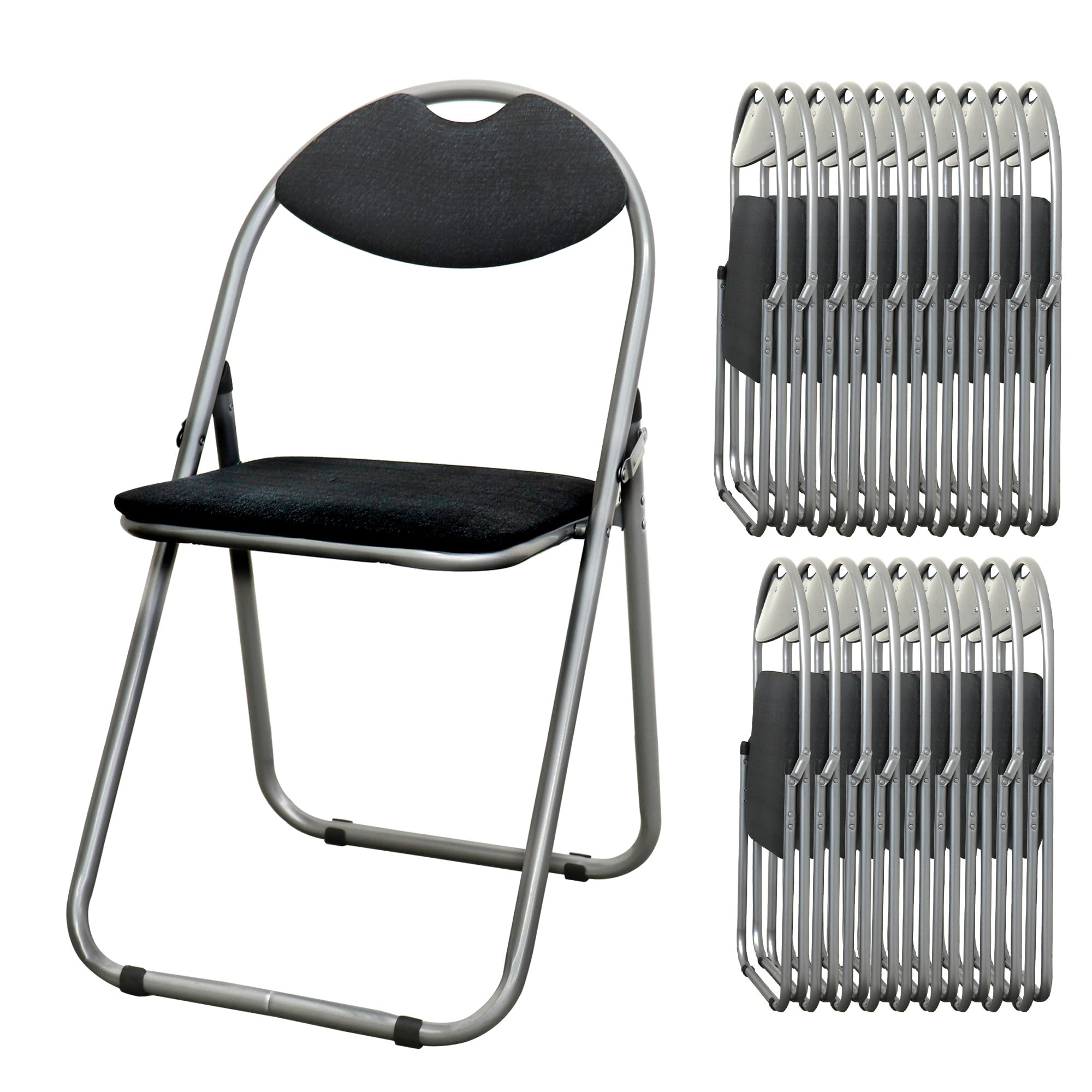 Amazon.co.jp: GRATES 折りたたみ椅子 パイプ椅子 20脚セット : 文房具