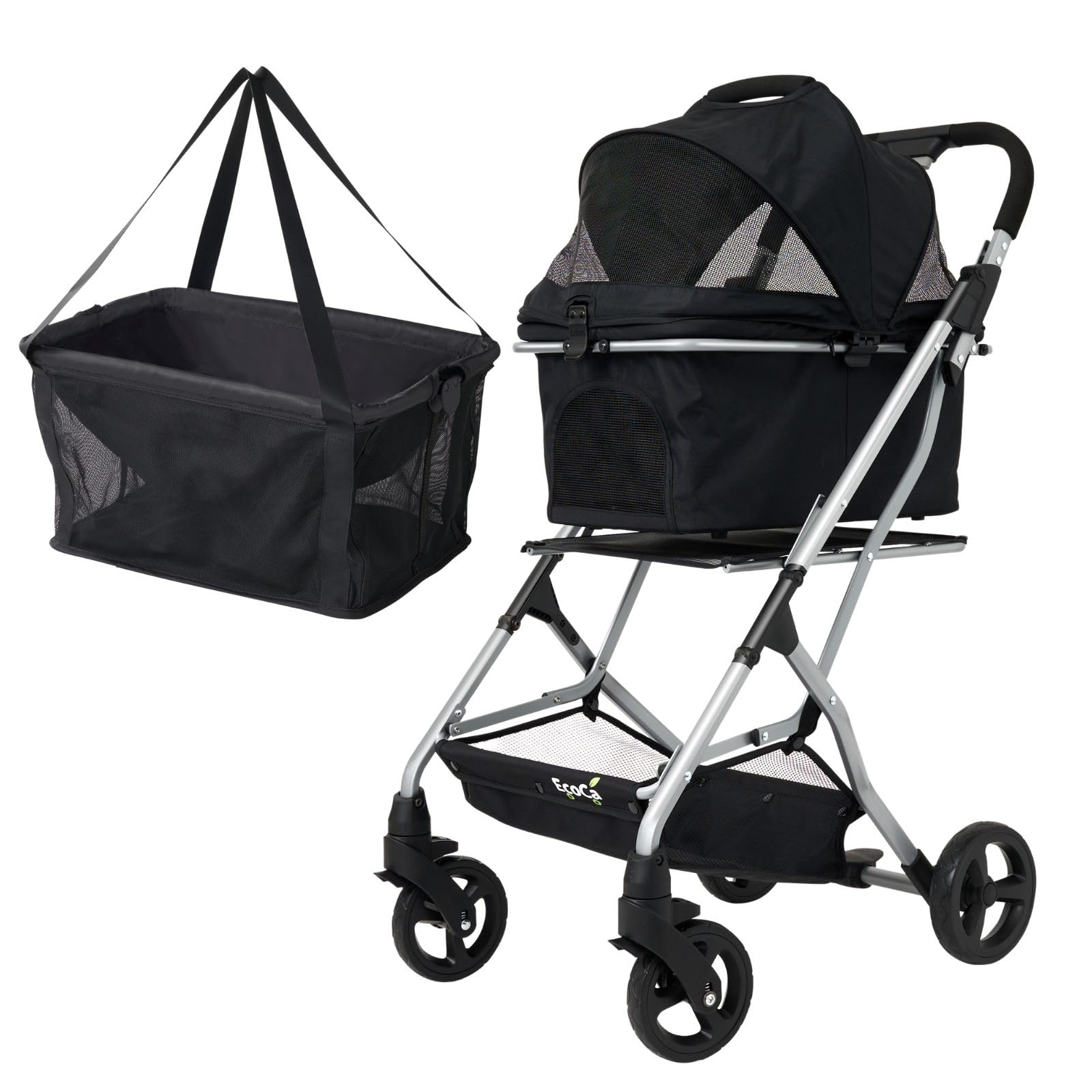 Amazon.co.jp: EcoCa エコカ 【ペットカートセット】 マイバッグ付