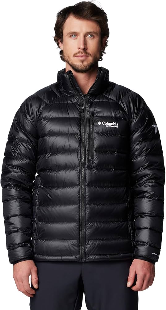 Amazon.com: Columbia Men's Arctic Crest Down Jacket, Black, Small