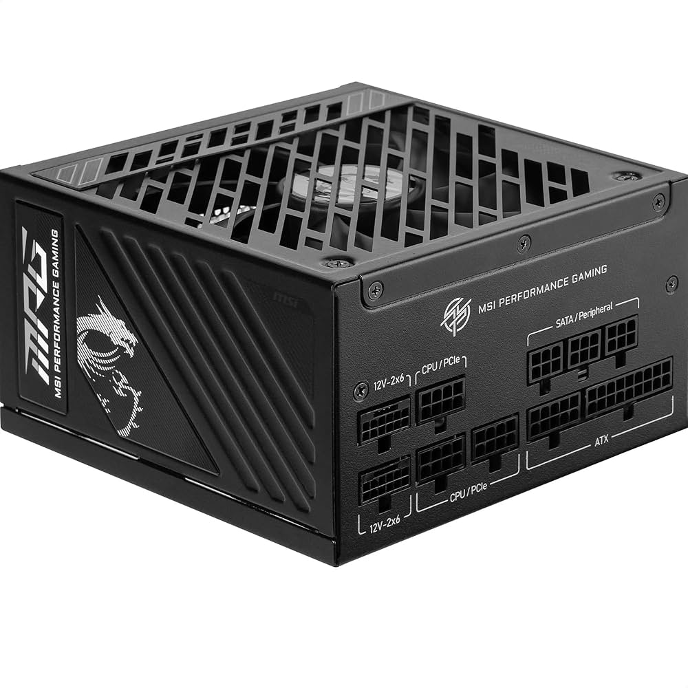 Amazon | MSI MPG A850GS PCIE5 PC電源ユニット 850W ATX3.1/PCIe 5.1