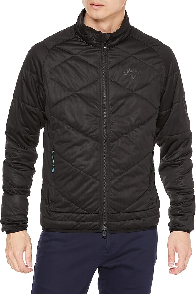Amazon | [キャロウェイ] メンズ 中綿 フルジップブルゾン (スター