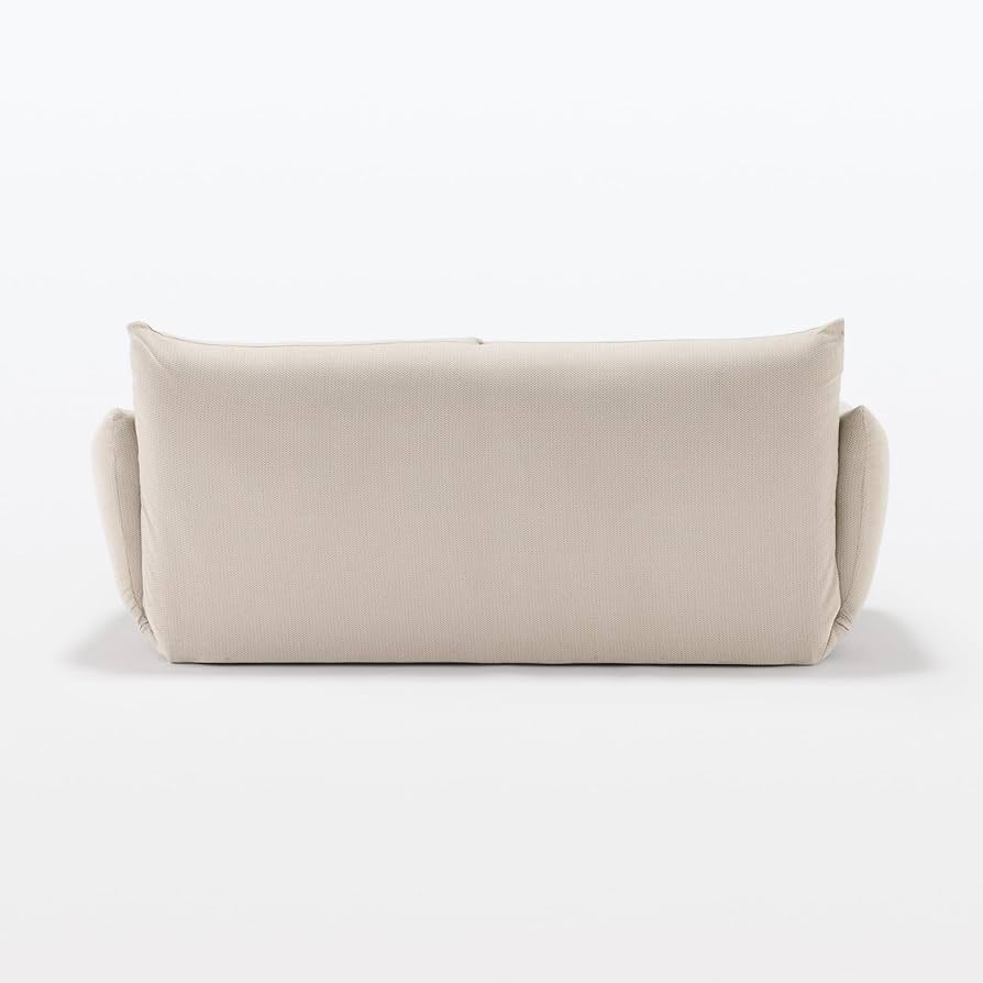 Amazon｜無印良品 リクライニングフロアソファ ベージュ 幅154～218