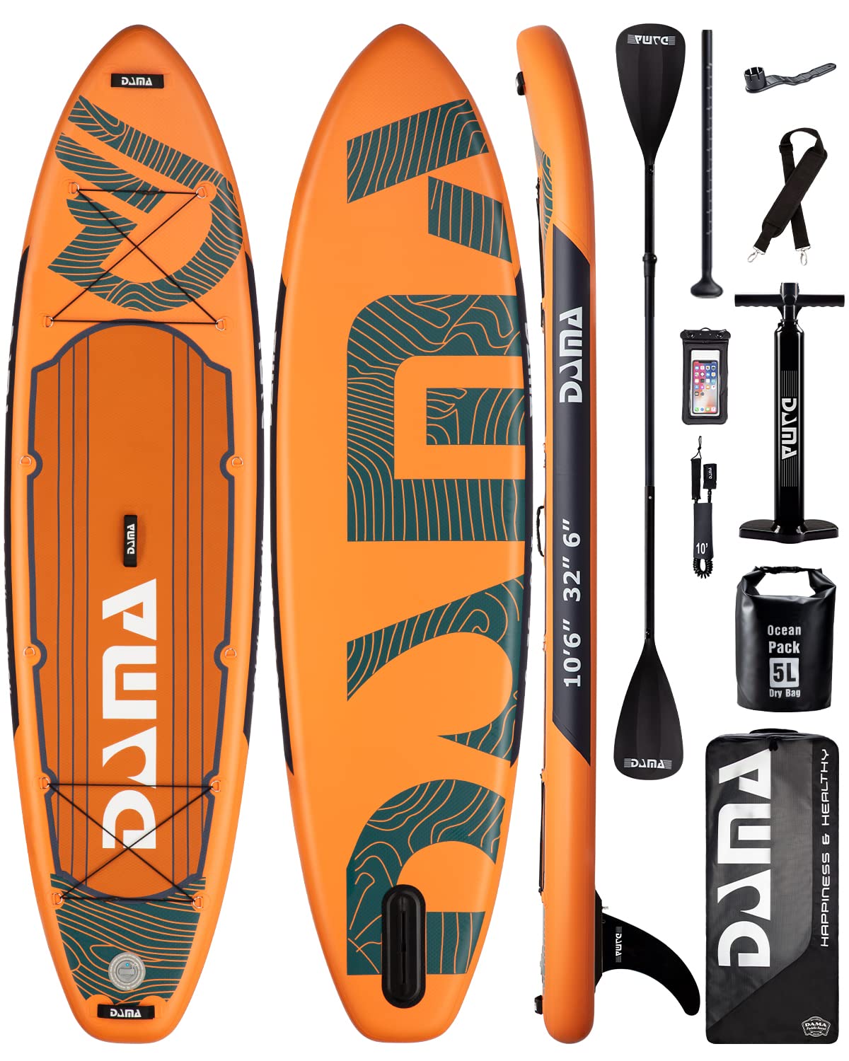 や*ん様 zray SUP スタンドアップパドルボードセット オレンジ や*ん様