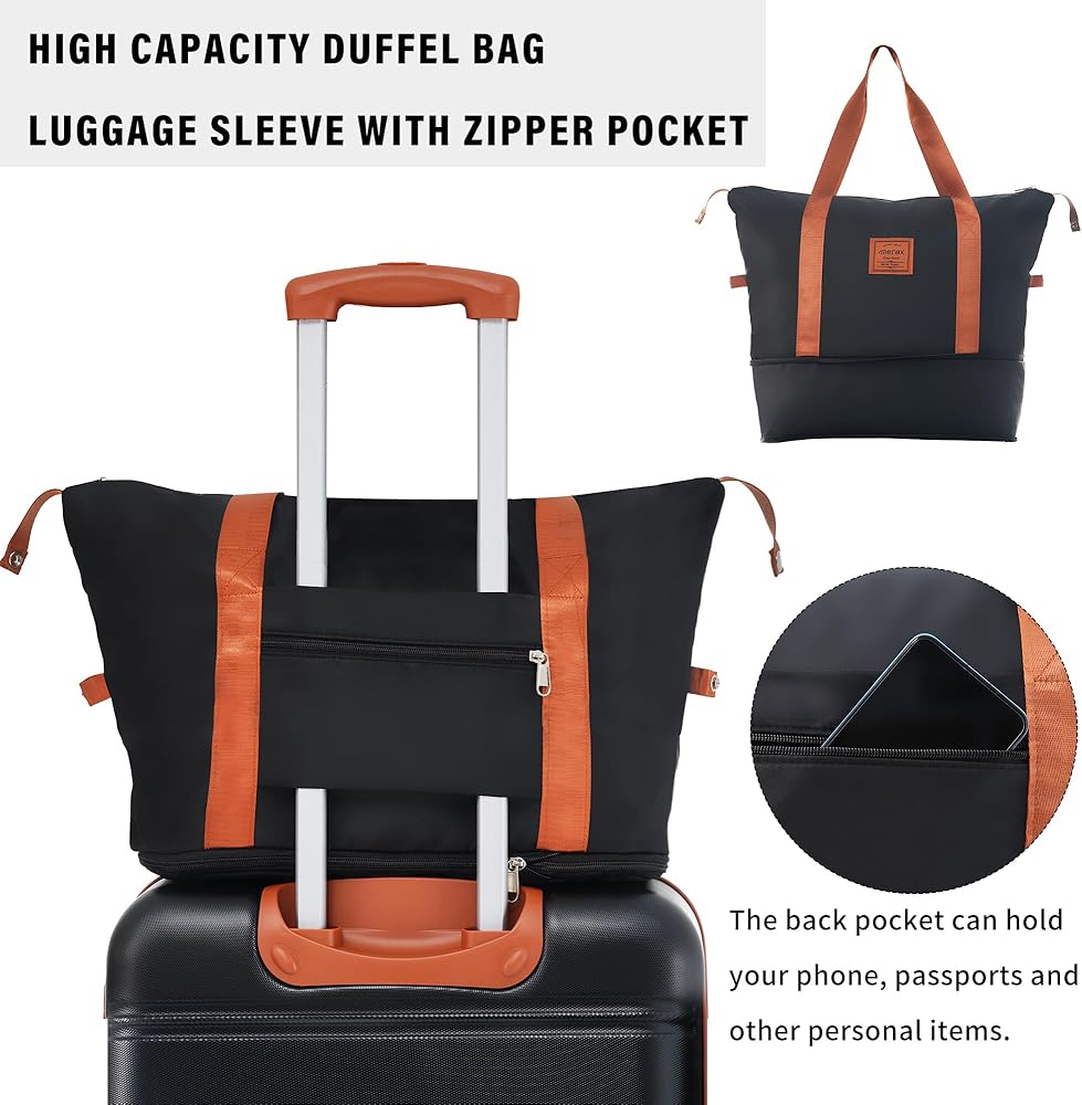 Amazon.com | Merax Luggage Sets 2 Piece Expandable Hardside