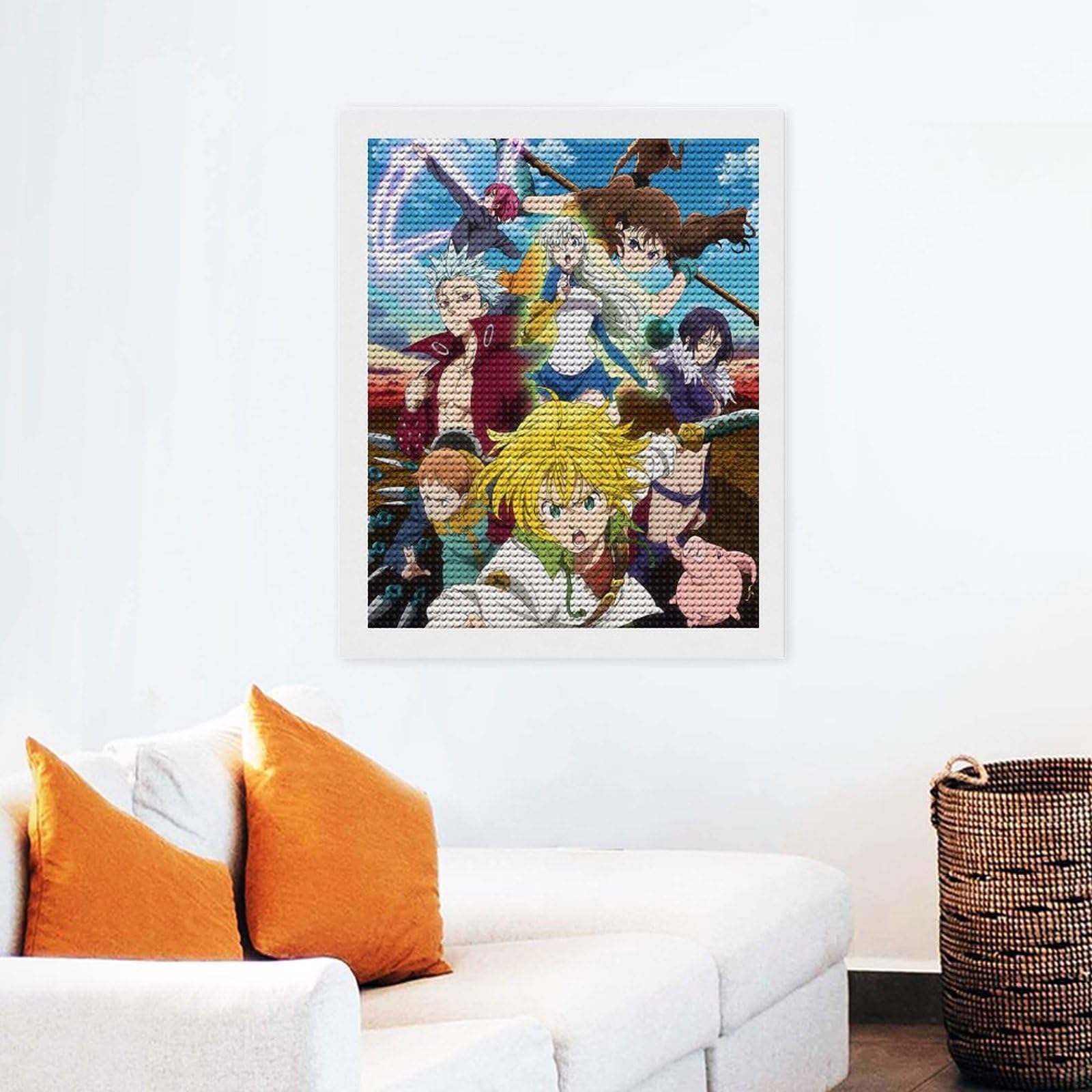 Amazon | ダイヤモンドアート アニメ ダイヤモンド塗装 七つの大罪 The