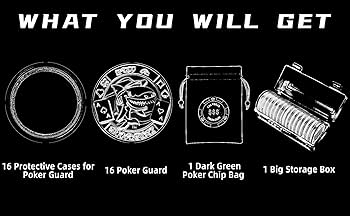 Amazon | LuluCircle ポーカーガード ポーカー用ウェイト 男性への