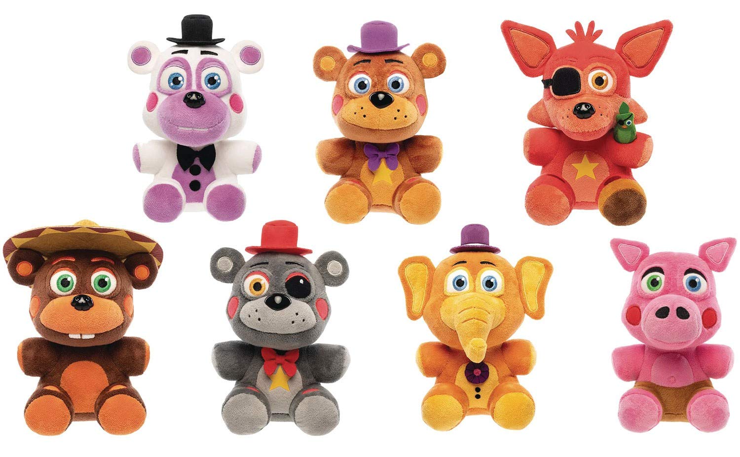 Amazon.com: Five Nights at Freddy's Pizza Simulator Plush Set of 7