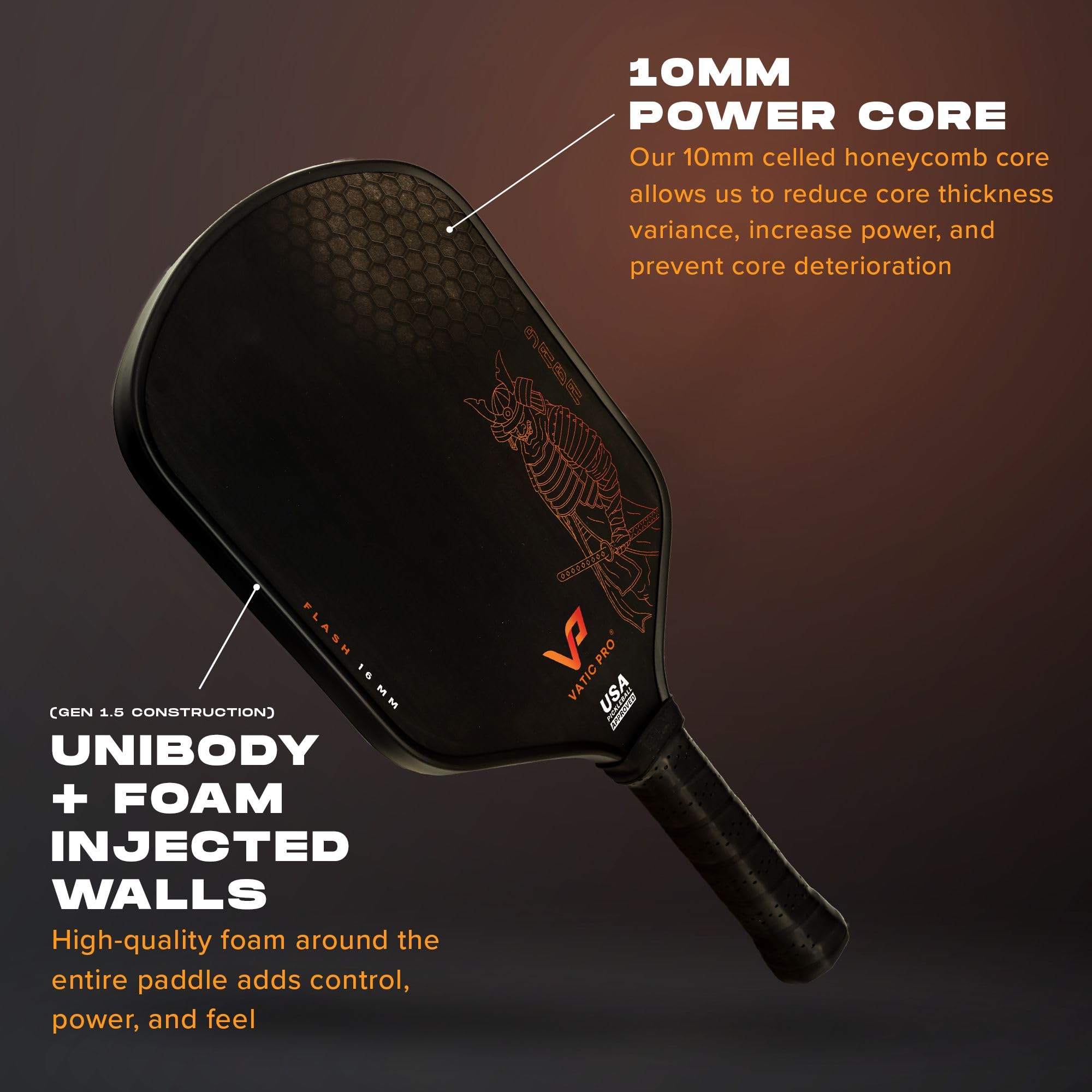 Amazon | Vatic Pro Saga Bloom 16mm - パドルカバー付き | Vatic Pro