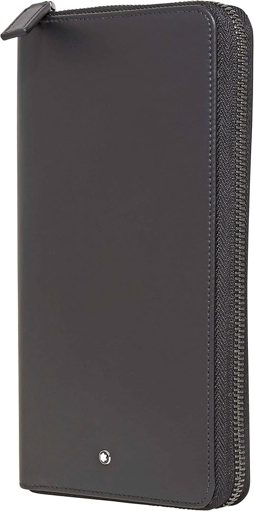 Amazon | Montblanc トラベルウォレット ナイトフライト ブラック 21.5