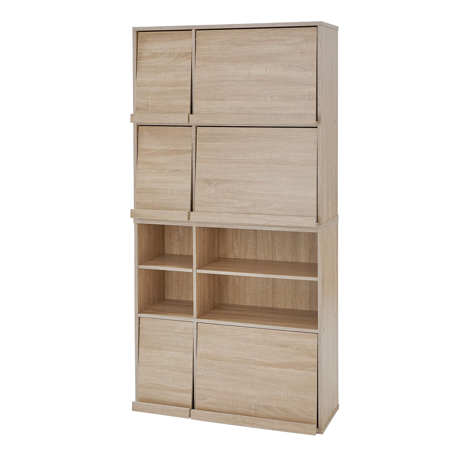 木製収納棚 2個セット絵の具200本収納 楽天市場】本棚 単品 セット