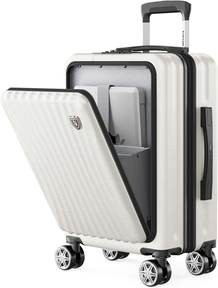 Amazon | [New Trip] スーツケース フロントオープン 拡張機能付き