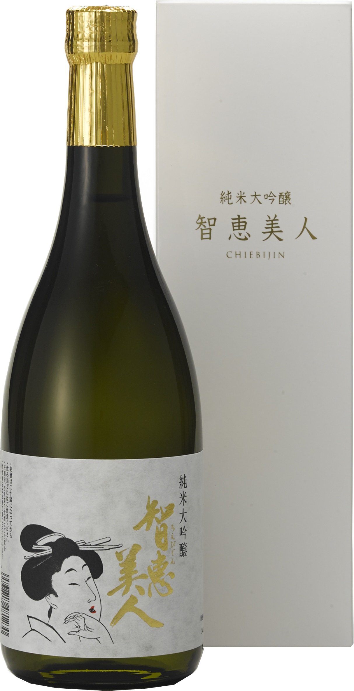 Amazon.co.jp: 中野酒造 智恵美人 純米大吟醸 箱入 720ml アルコール分
