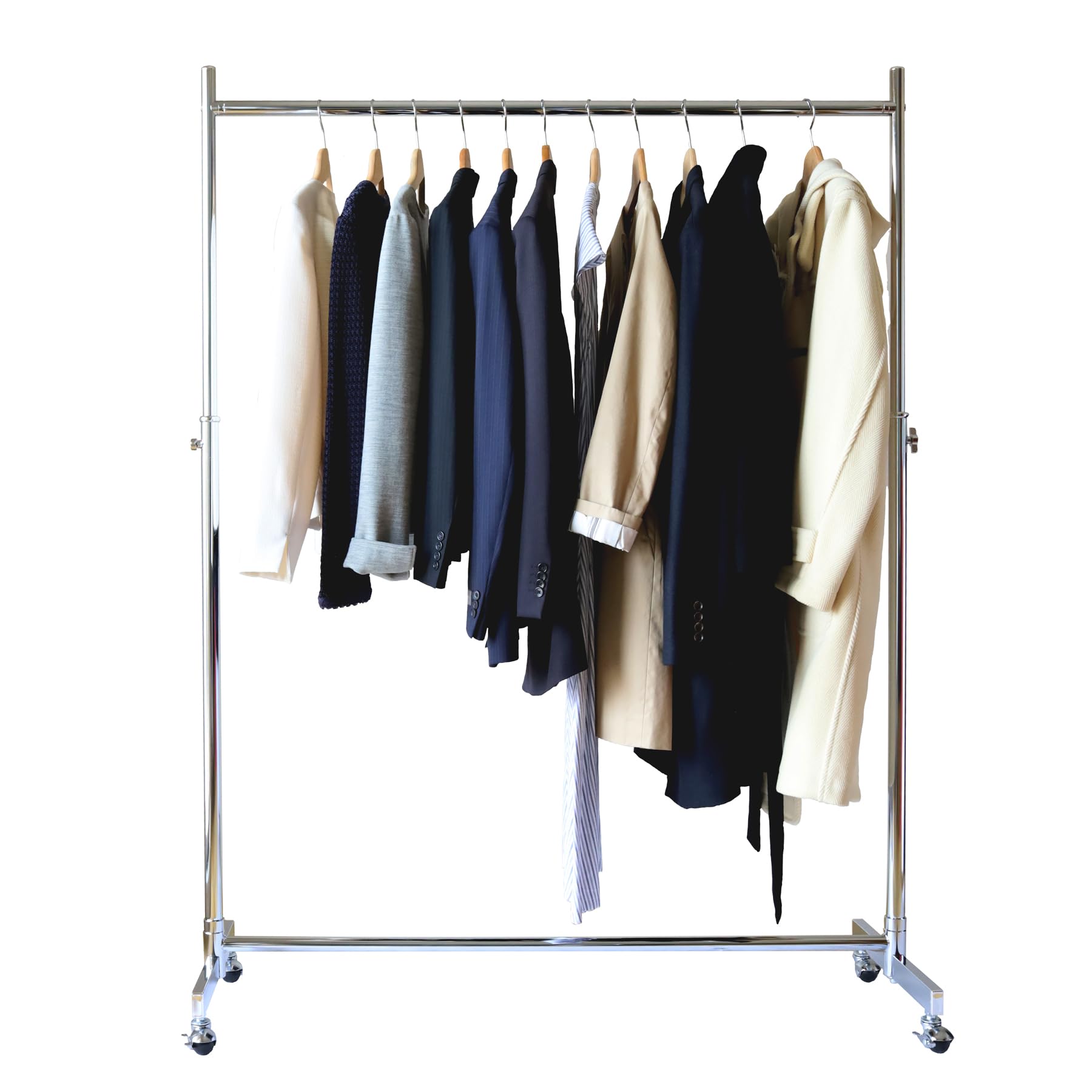 Amazon｜業務用ハンガーラック ストロンガー 幅126㎝ 耐荷重100kg 頑丈