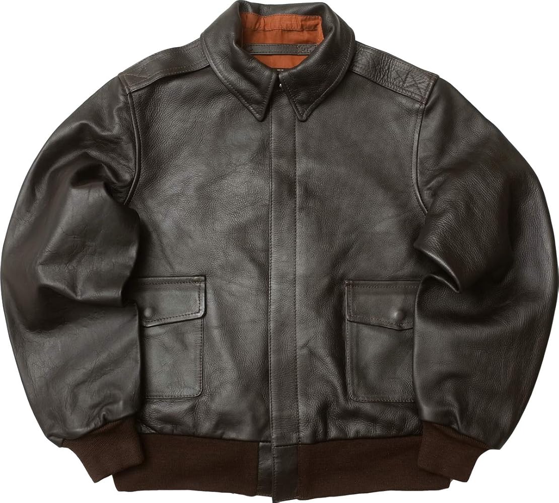 Amazon.co.jp: YMCLKYオリジナル A-2 フライトジャケット 38 ワン