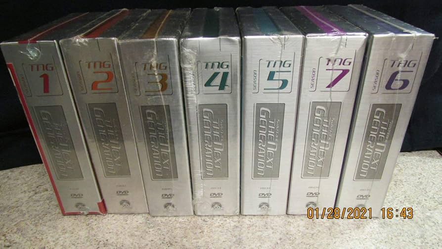 D5268 新スタートレック コンプリートBOX 全7巻セット 新スタート