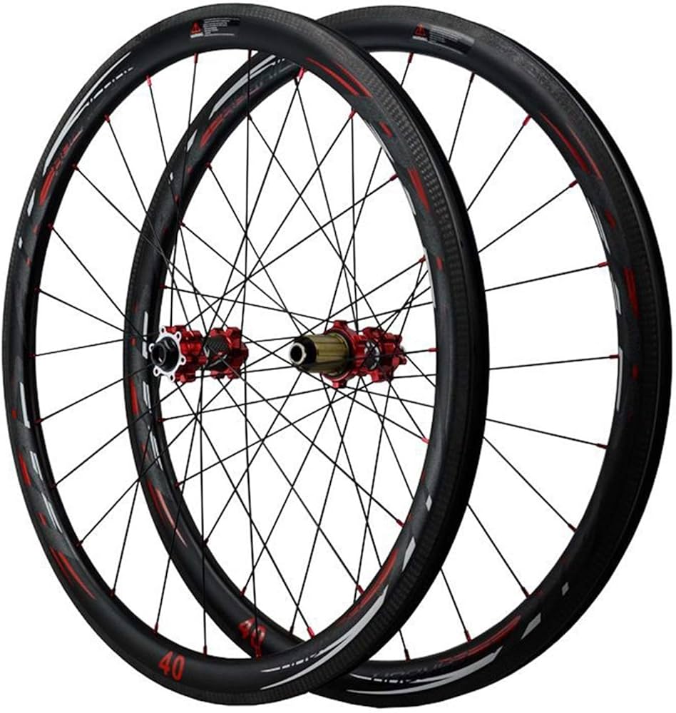 Amazon | 700C ディスクブレーキ ロードバイク ホイールセット 40mm