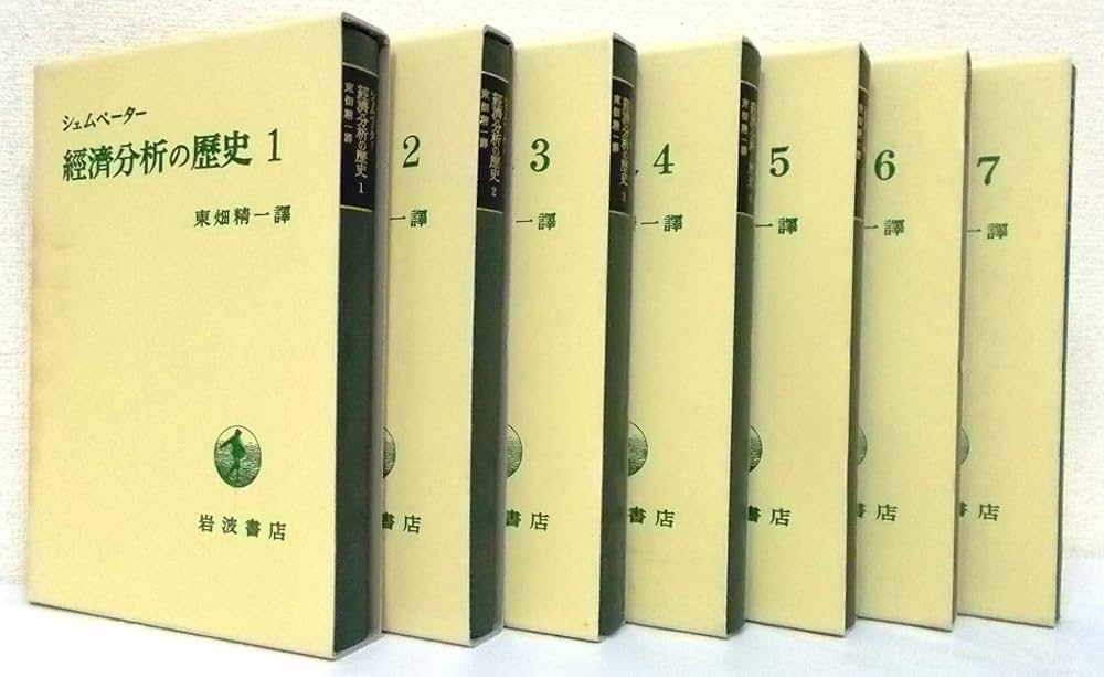 シュムペーター 経済分析の歴史 全7巻 | ジョセフ・アロイス