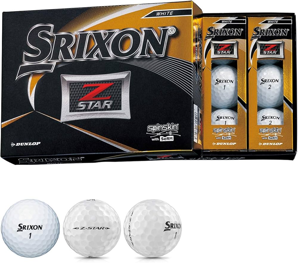 Amazon.co.jp: DUNLOP(ダンロップ) ゴルフボール SRIXON Z-STAR ゴルフ