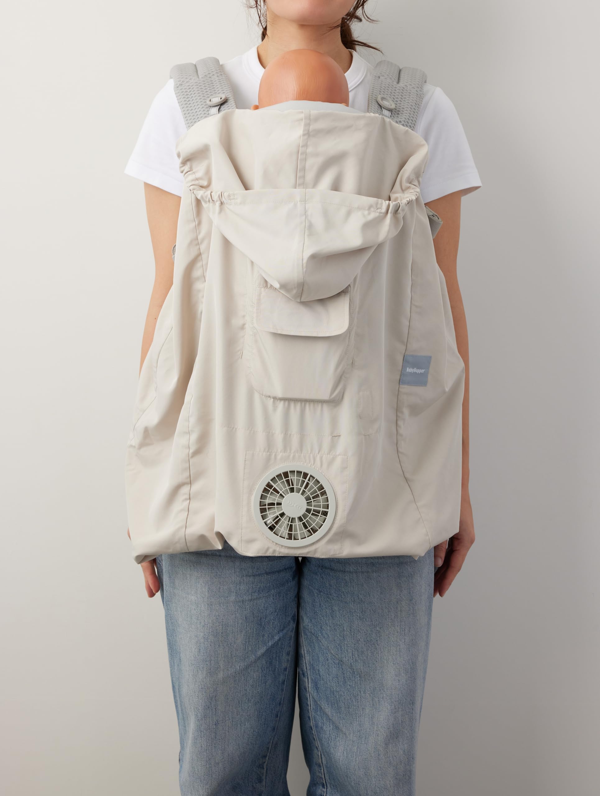 Amazon | BabyHopper ベビーホッパー 空調ベビーケープTM ベージュ