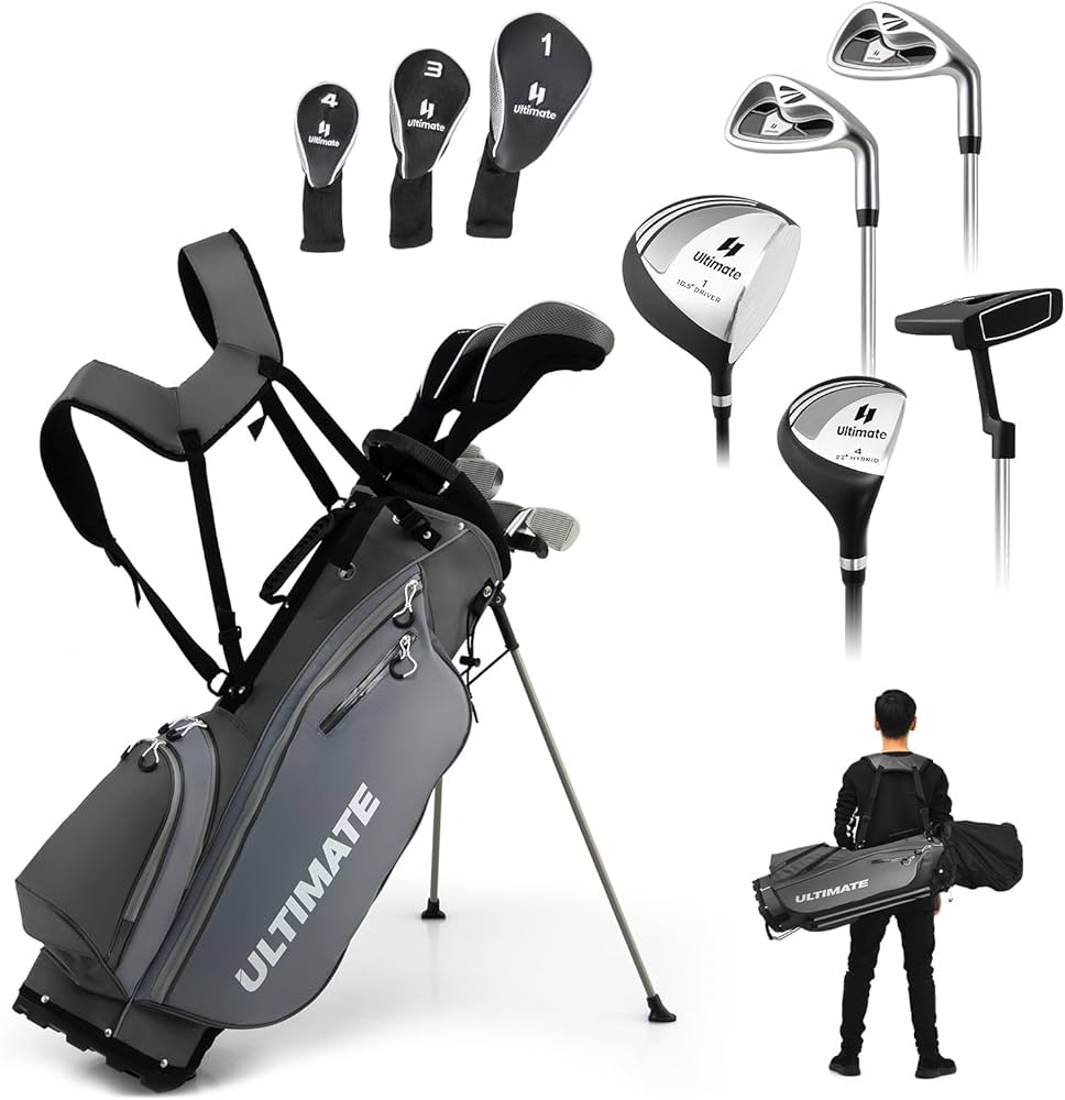 Amazon.co.jp: ULTIMATE メンズ ゴルフクラブセット ゴルフクラブ