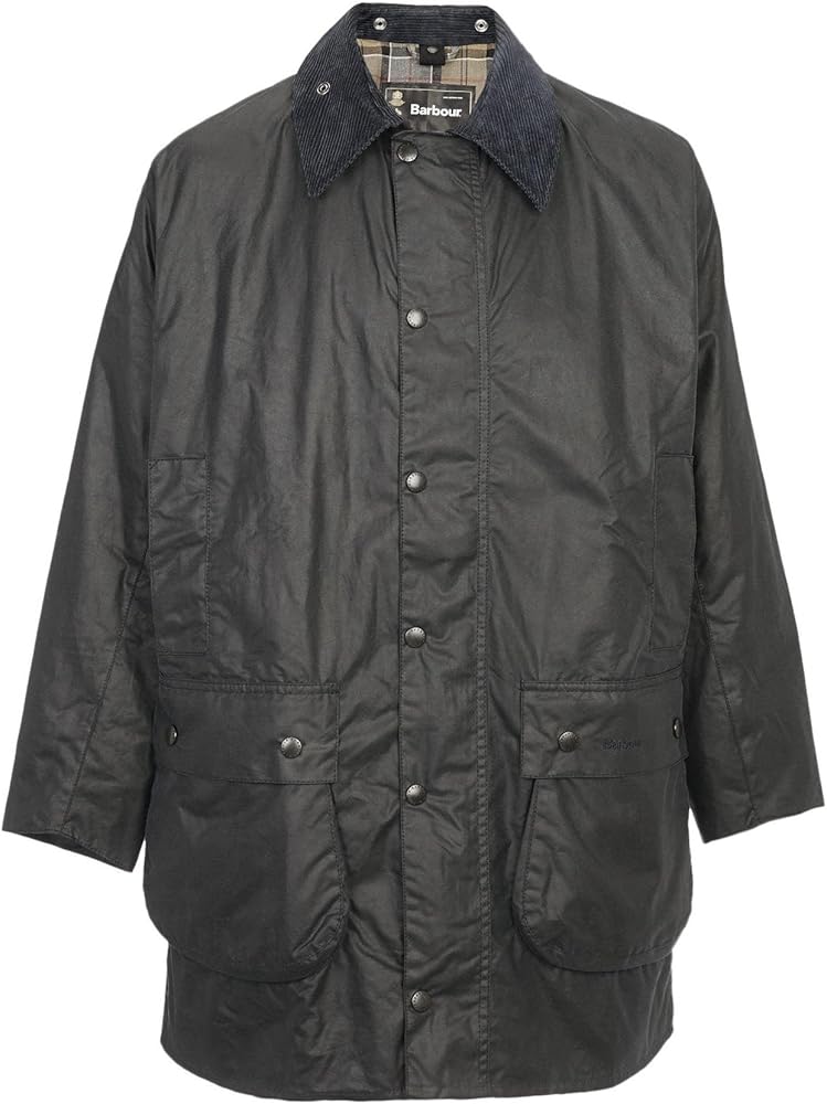 Barbour Men's Border Jacket, Sage, Size 48 at Amazon Men's