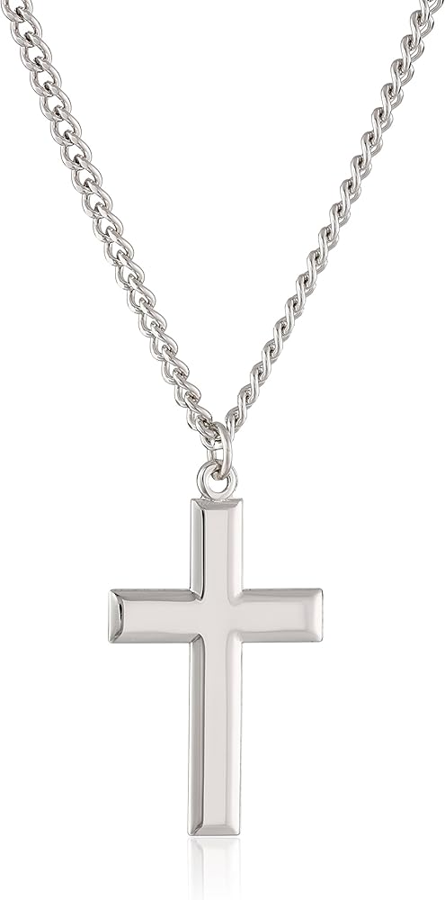 Amazon.com: bliss Sterling Silver Cross Pendant, 1 3/8 Inch