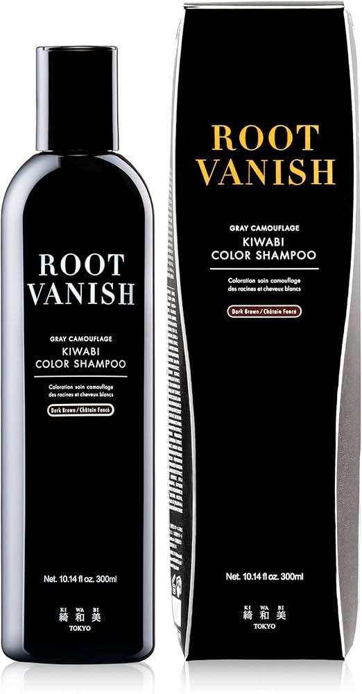 Amazon.com : KIWABI Hair Color Shampoo for Gray Coverage – Gradual