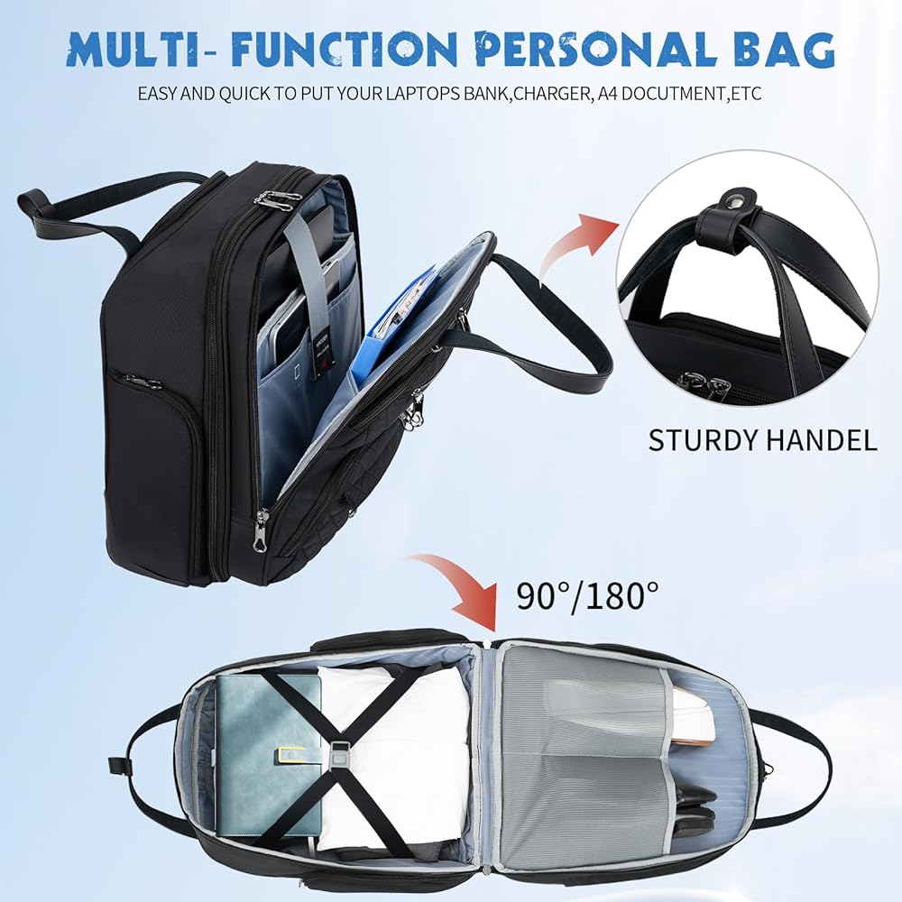 Amazon.co.jp: [KROSER] 15インチ スマートアンダーシート機内持ち込み