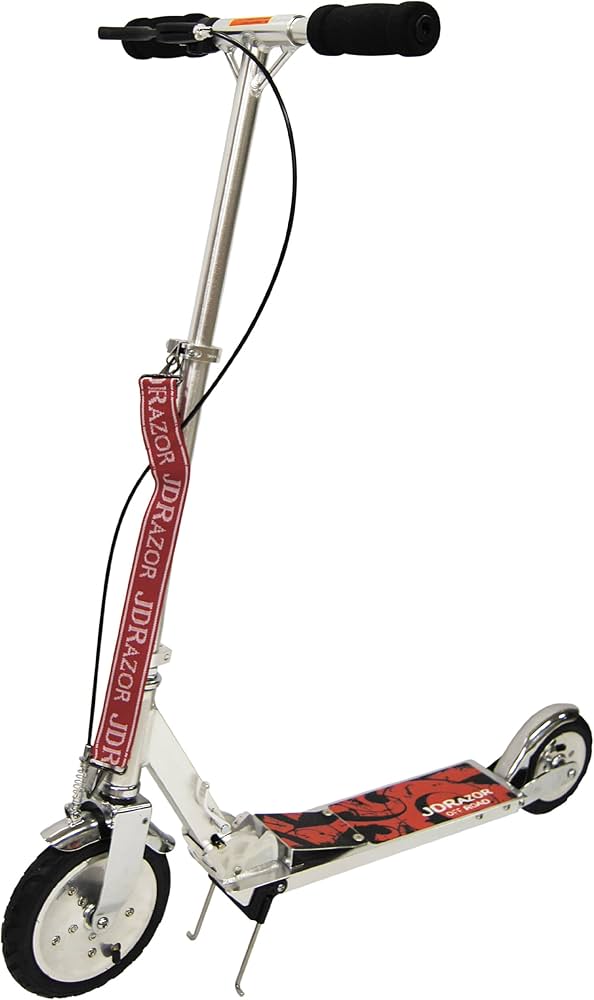 Amazon.co.jp: JD RAZOR MS-138 OFF ROAD エアータイヤ レッド : おもちゃ