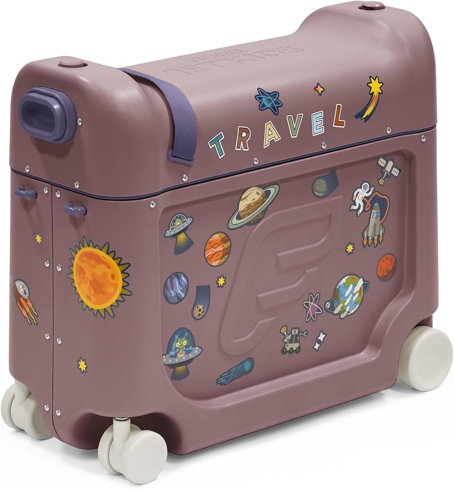 Amazon.com | Stokke JetKids BedBox, Hazy Lilac - Ride-On Suitcase