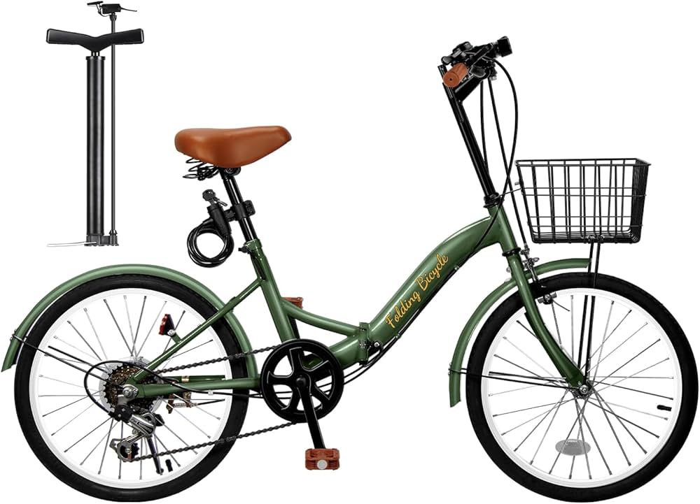 Amazon | Mixiu 折りたたみ自転車 20インチ 軽量 素早く折畳可能 P-O8