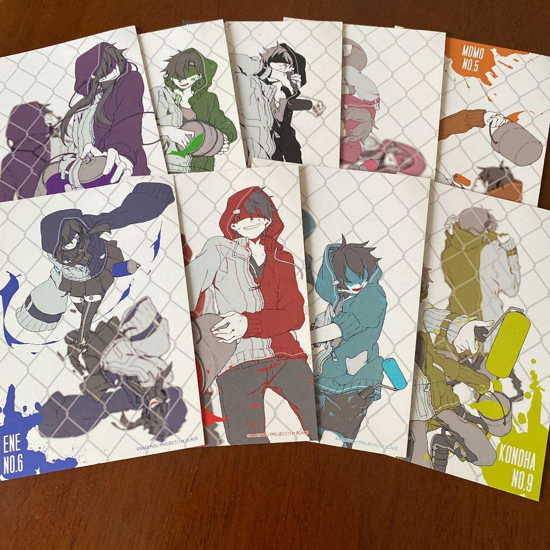 Amazon.co.jp: カゲロウプロジェクト カゲプロ daze ポストカード 特典