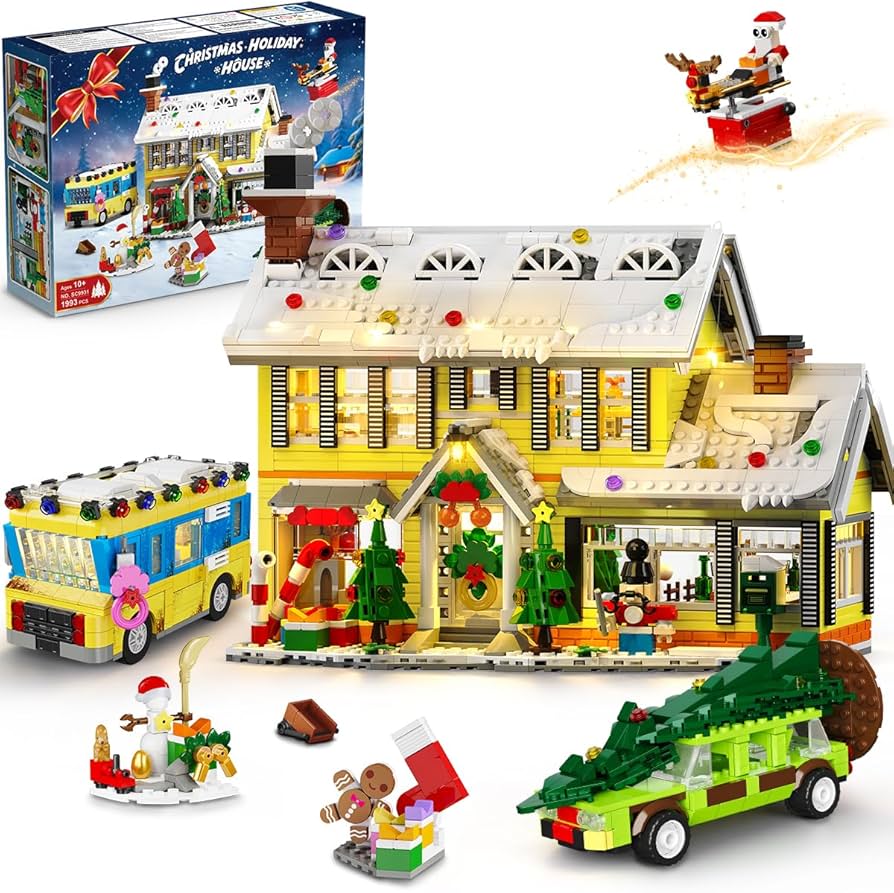 Amazon.com: CUBIMANA 2025 Christmas Gingerbread House Village