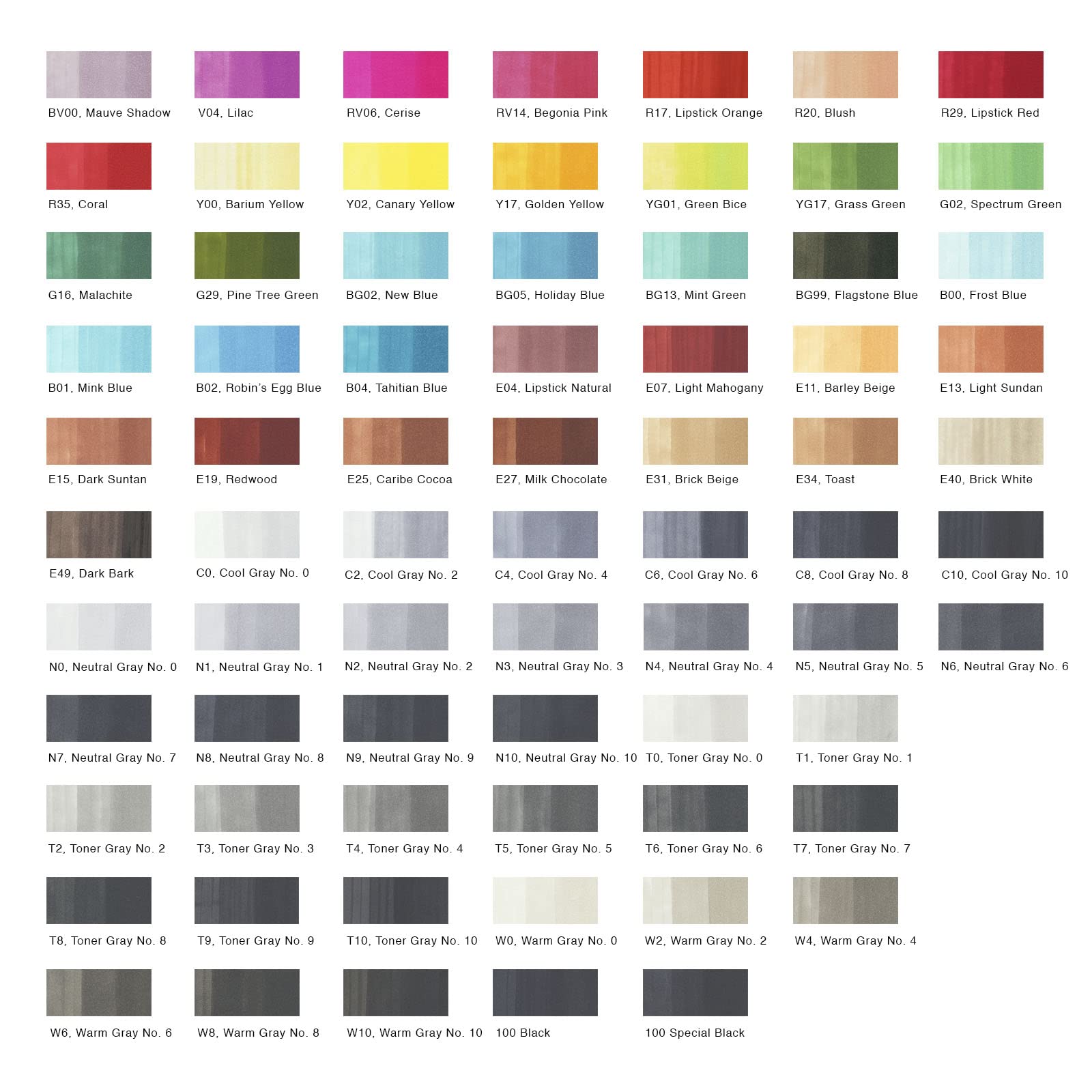 Amazon.co.jp: Too コピック クラシック 72色セット B : 文房具