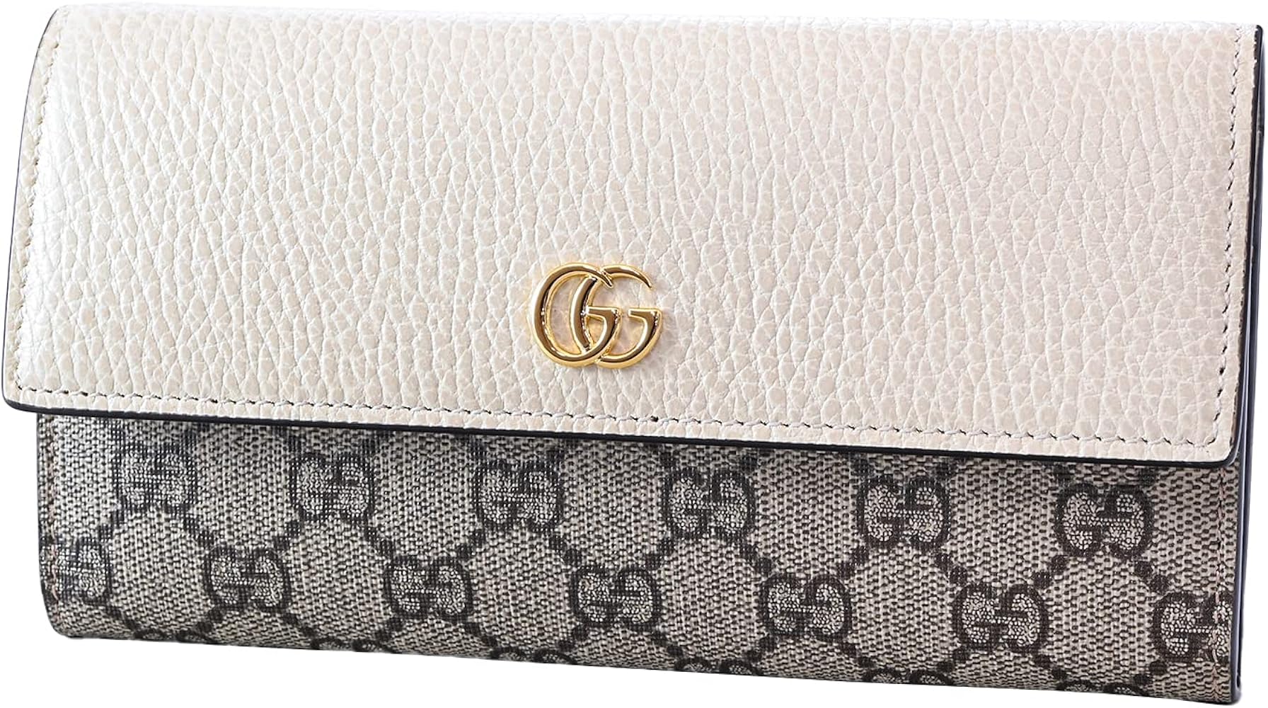 Amazon | [グッチ] 長財布 レディース プチ マーモント ダブルG オフ