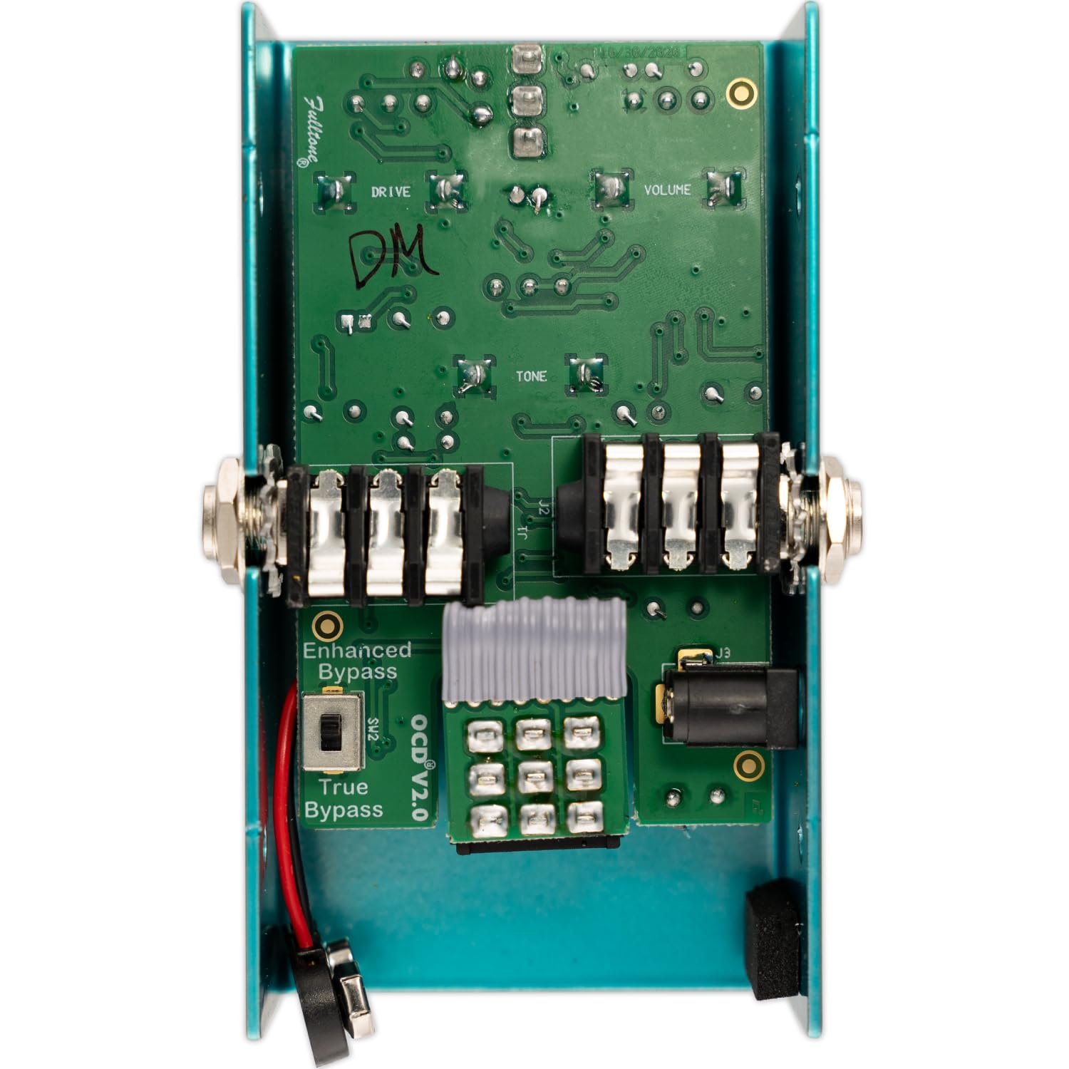 Amazon.com: Fulltone 客製化商店OCD-Ge 鍺超速失真吉他效果踏板,附