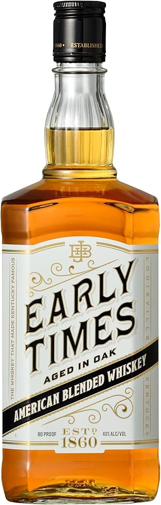 Amazon.co.jp: Early Times White [Whiskey America 1000ml] : Food