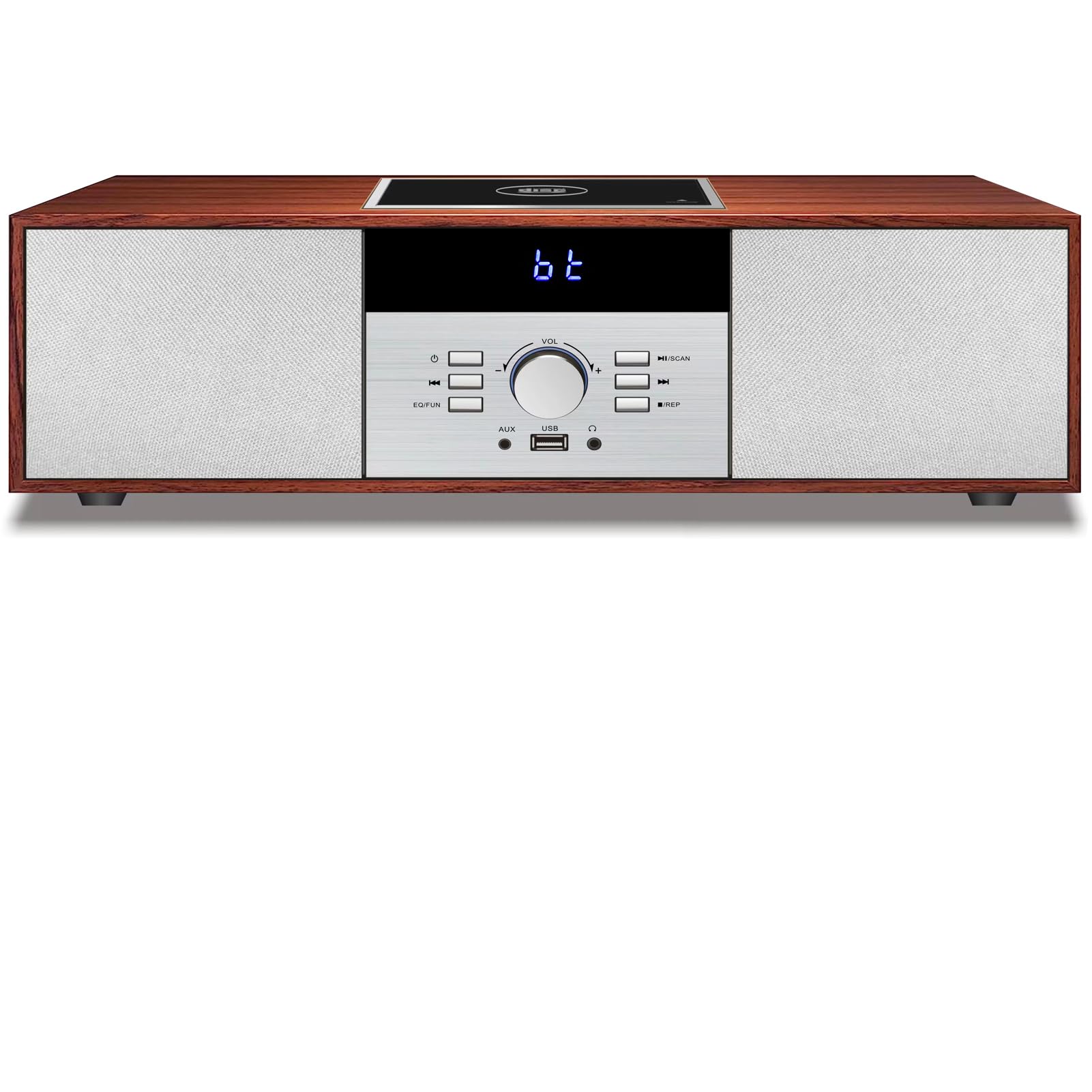 Amazon.co.jp: 30W CDプレーヤー ヴィンテージスタイル HiFiステレオ