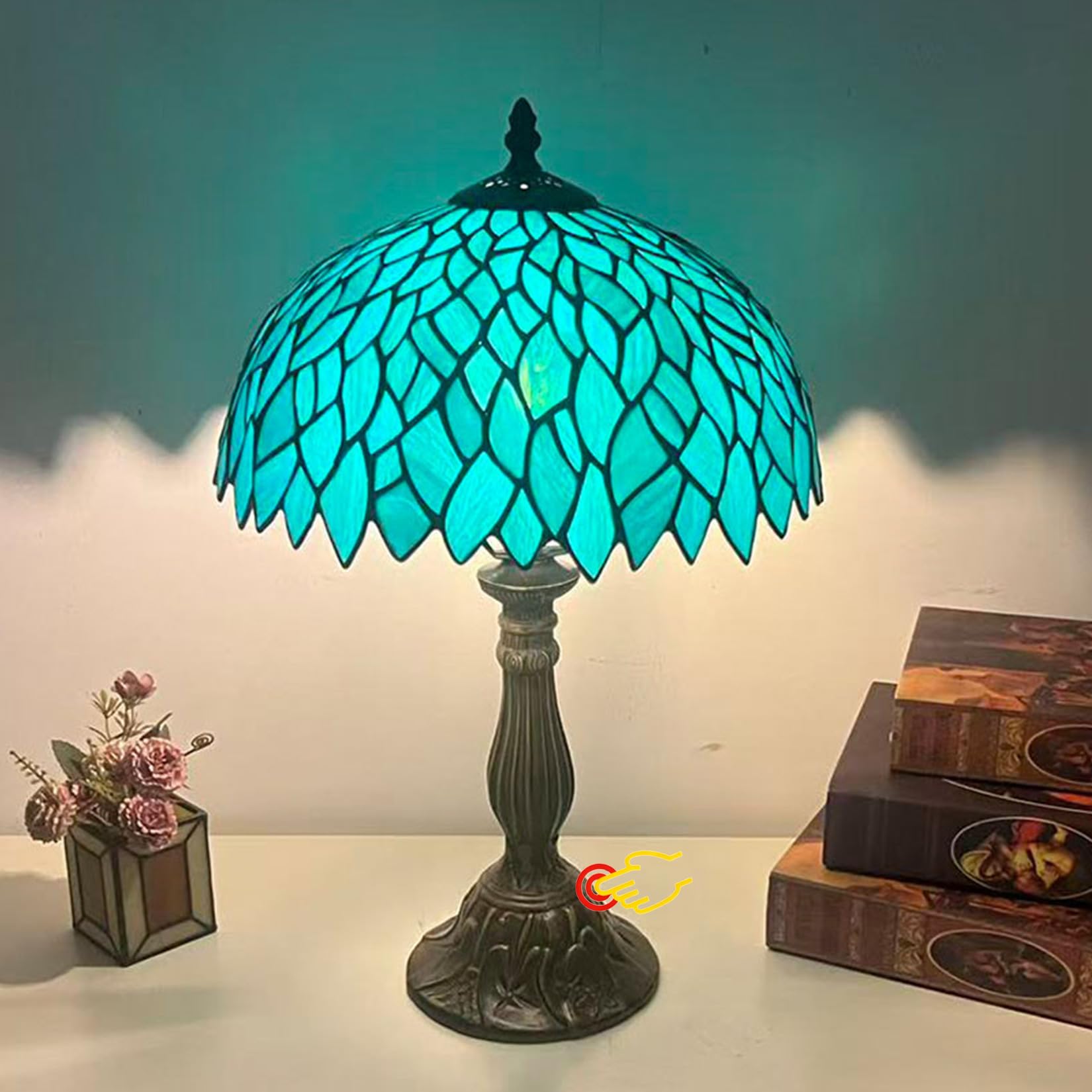 Amazon.co.jp : BOTOWI ティファニーランプ タッチコントロール