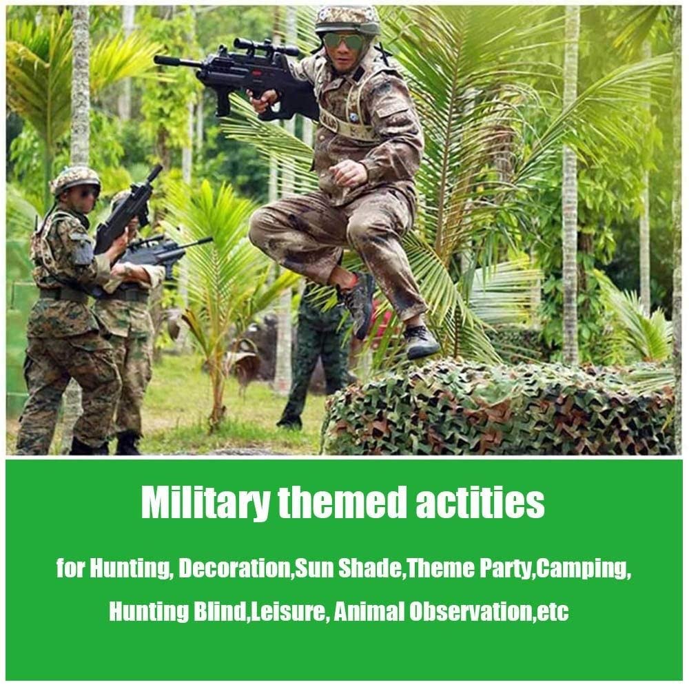 Amazon.co.jp: ZJIEX 迷彩ネット、カモフラージュネット ギリーネット