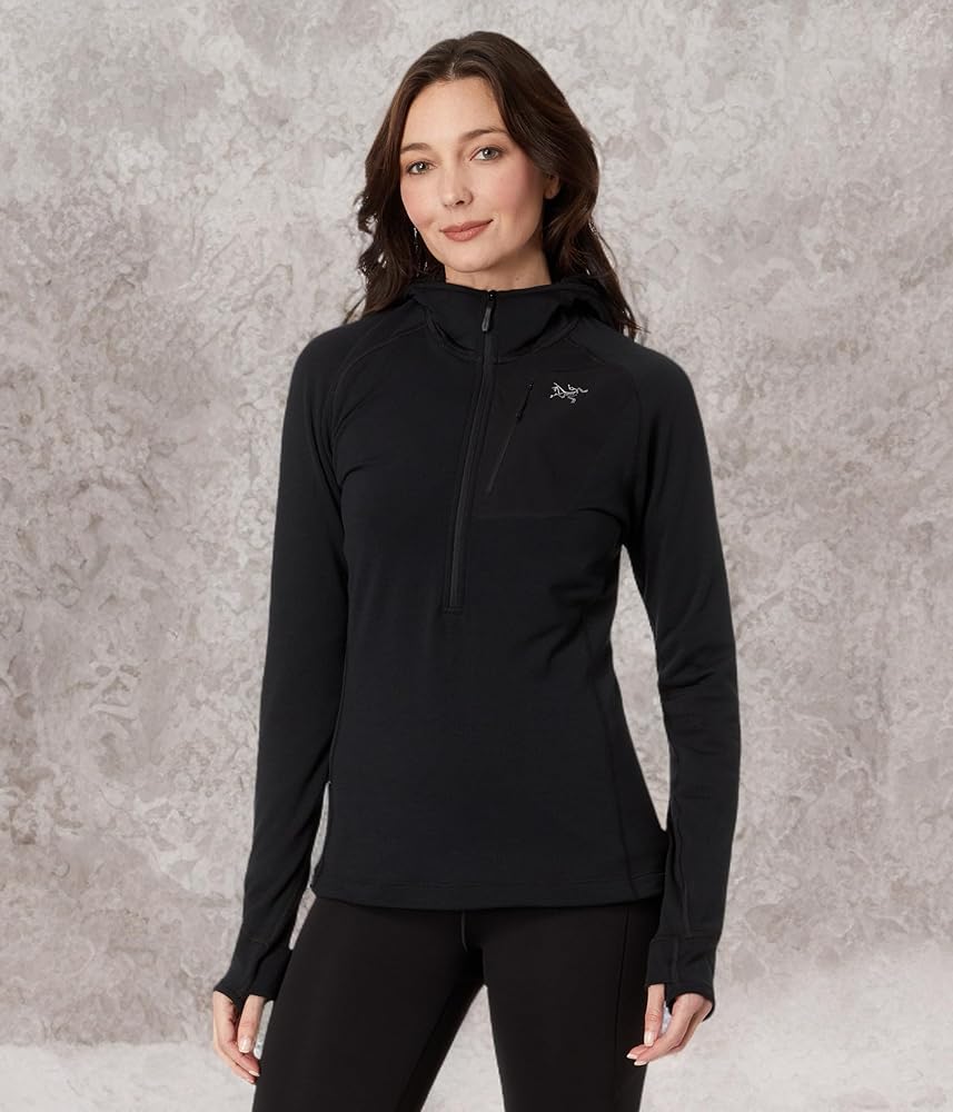 Amazon | [アークテリクス] ARCTERYX デルタハーフジップフーディ女性