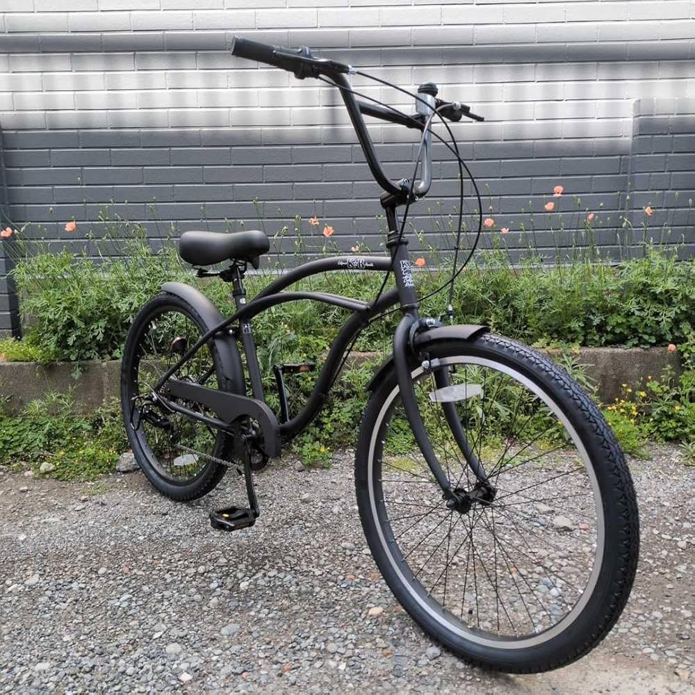 Amazon | 自転車 通販 KB 24KB-6D マットブラック 6段変速 24インチ