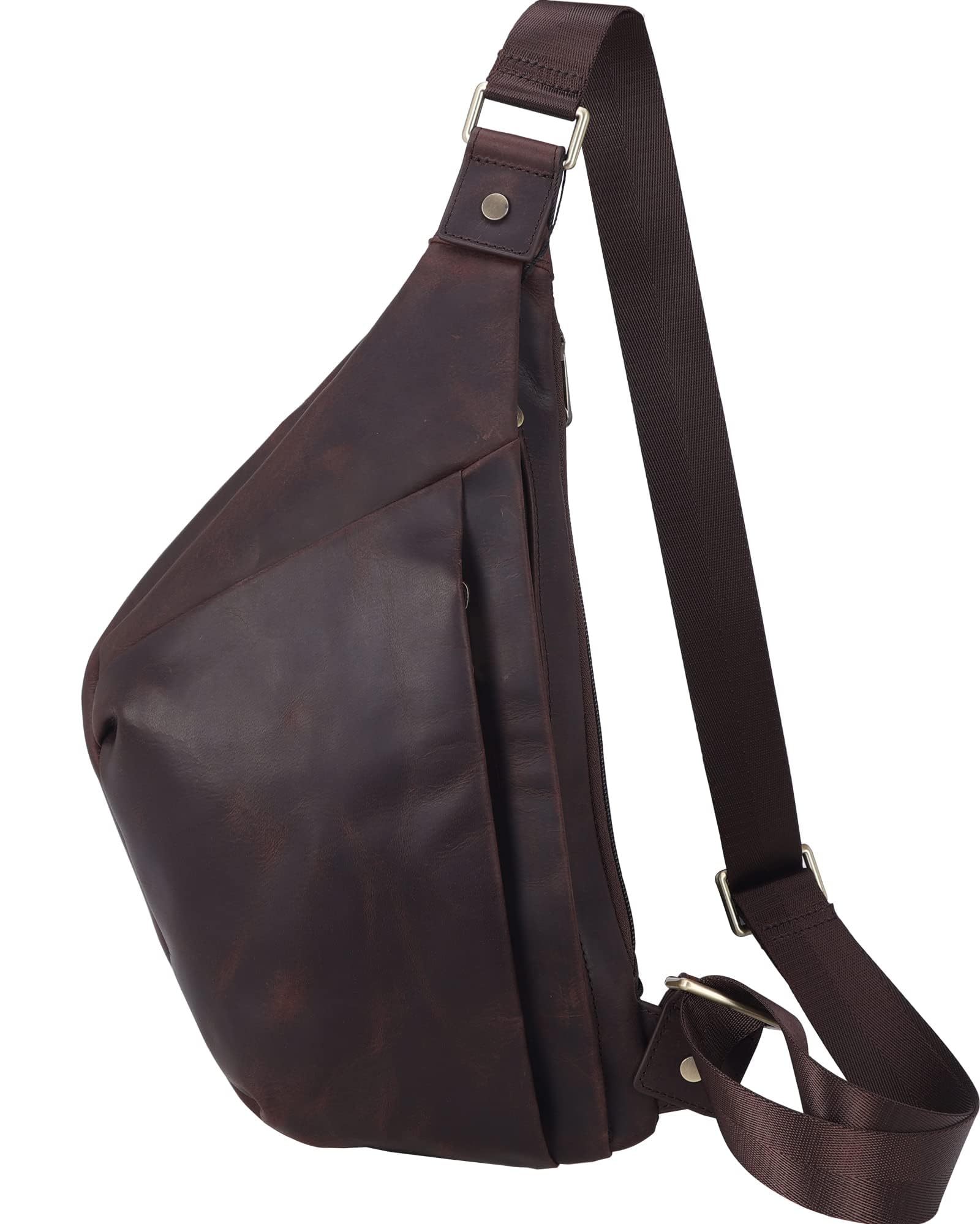 Amazon.co.jp: [Masa Kawa] 雅革 本革 ボディバッグ メンズ 薄型 ワン