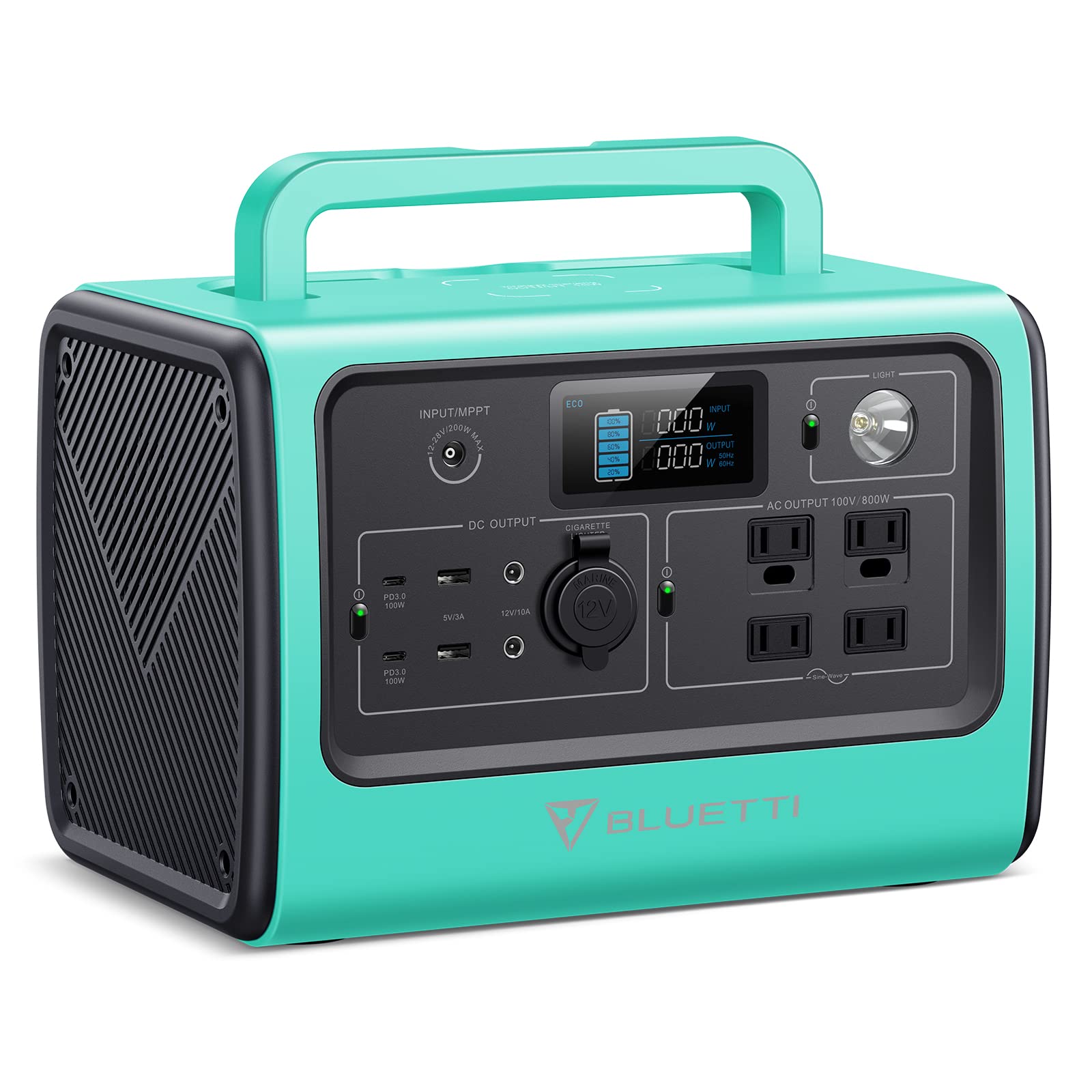 Amazon.co.jp: BLUETTI ポータブル電源 EB70S 大容量716Wh/218000mAh