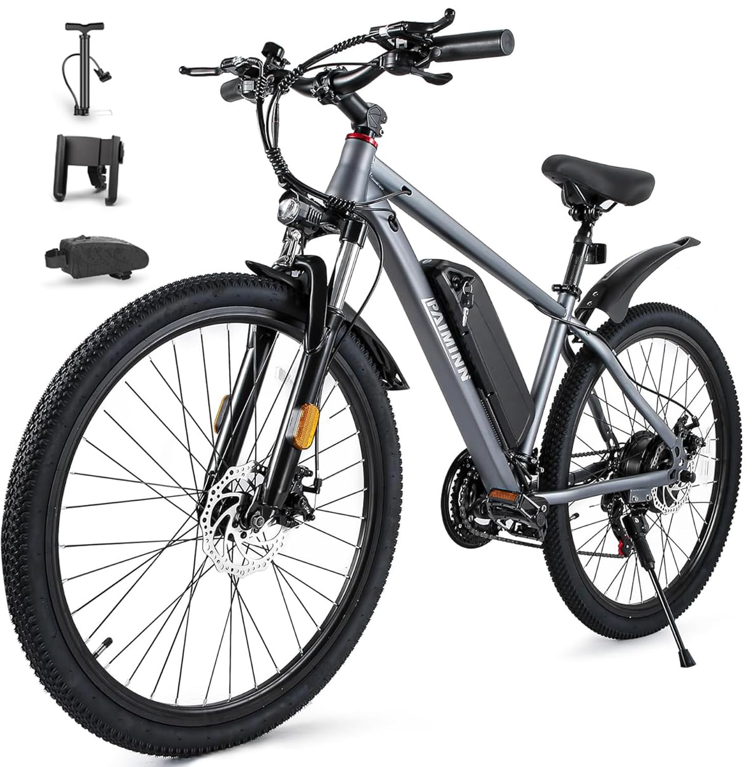 Amazon | 電動アシスト自転車 26インチ マウンテンバイク マウンテン