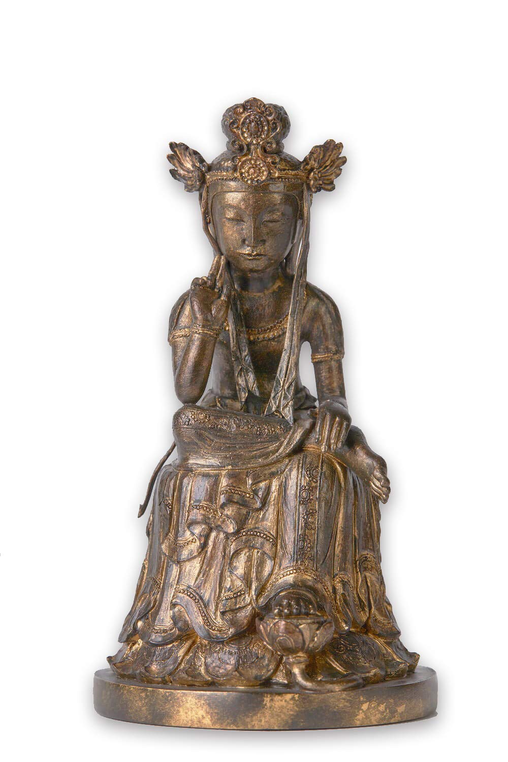 Amazon.co.jp: イスム TanaCOCORO[掌] 金銅弥勒＿仏像 フィギュア イS