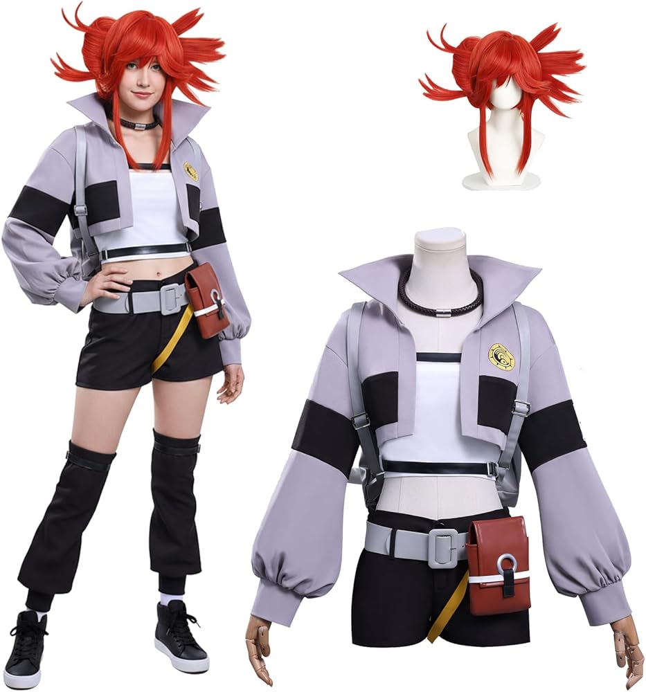 Amazon.co.jp: [NEATMOA] ガチアクタ リヨウ コスプレ衣装 セット