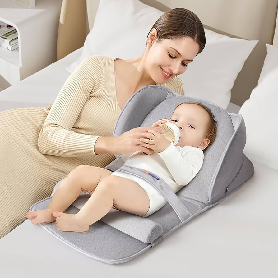 Amazon.co.jp: ベビーベッド ベッドインベッド ポータブルベビーベッド